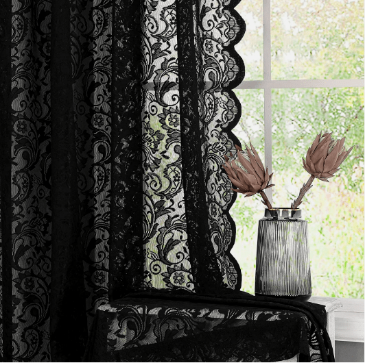 luxury lace curtains