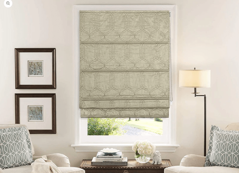 roman curtains for living room
